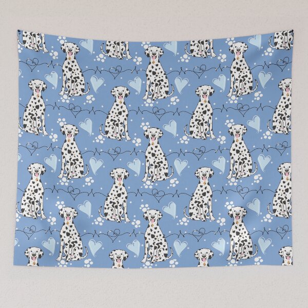 Item preview, LOVE Dalmatian - Black Tricolor 1 designed and sold by Lulupainting.