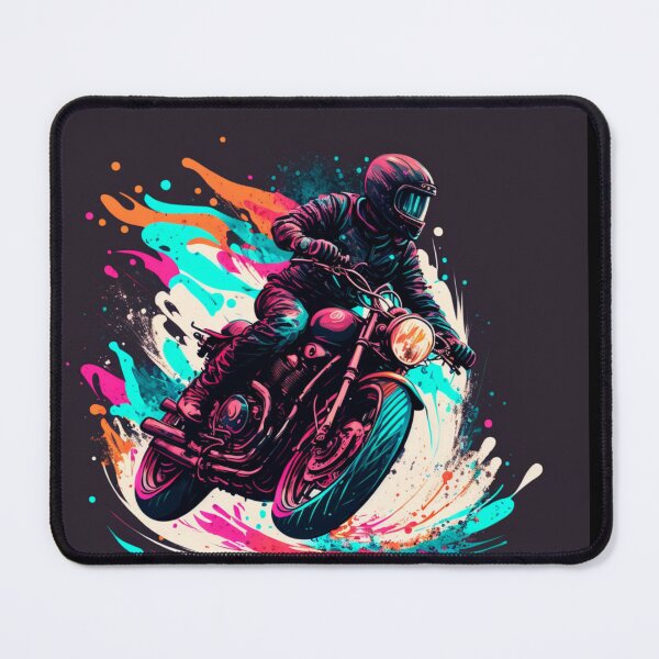 Item preview, The Rider synthwave colorful vector vintage design  designed and sold by Grado-kens.