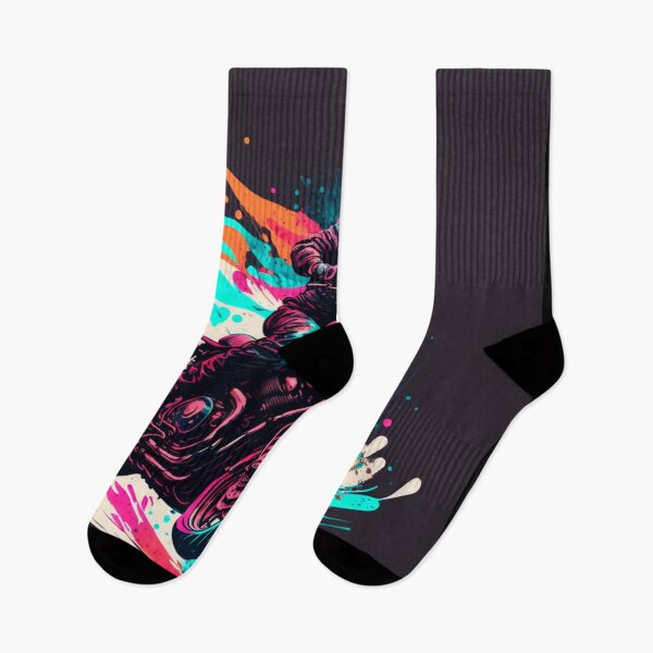 Item preview, The Rider synthwave colorful vector vintage design  designed and sold by Grado-kens.