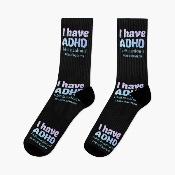 Item preview, Funny ADHD QUOTE - I have ADHD I drift in and out of consciousness - Attention Deficit HyperActive Disorder | Neurodiversity | Neurodivergent | Neurodiverse designed and sold by MJDezigns.