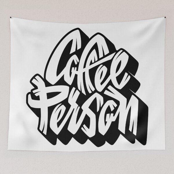 Item preview, Coffee Person lettering designed and sold by Mira Iossifova.