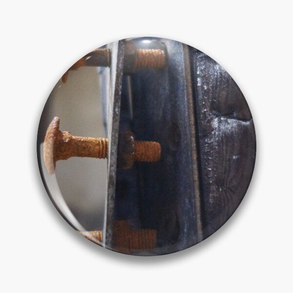Item preview, Urbex Photography | Rust screws on burnt wood designed and sold by Cora Wirth.