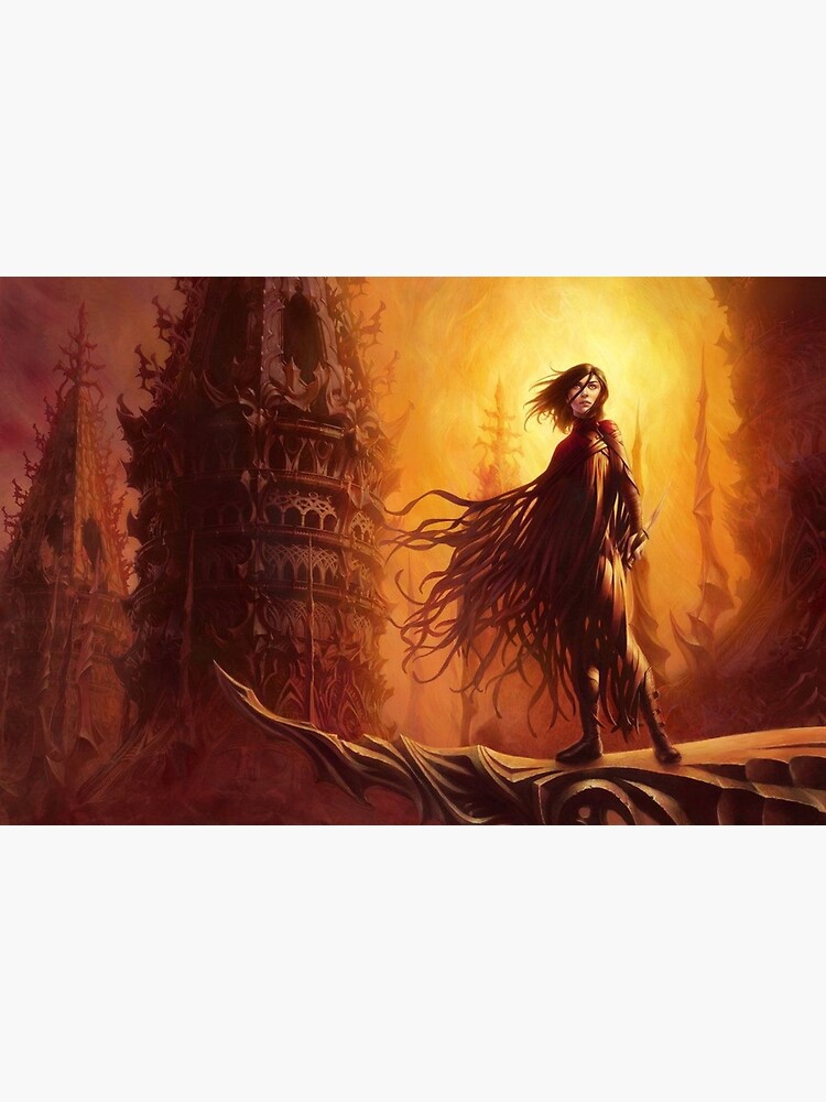 Discover Mistborn - Standing on the Cliff Premium Matte Vertical Poster