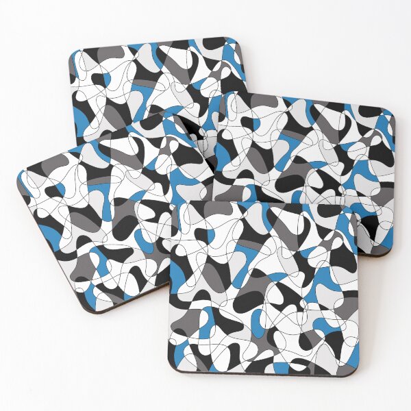 Item preview, Abstract pattern - blue. designed and sold by K.S ART.