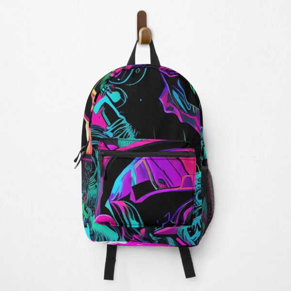 Item preview, The Solider skull colourful synthwave vector design aesthetic designed and sold by Grado-kens.