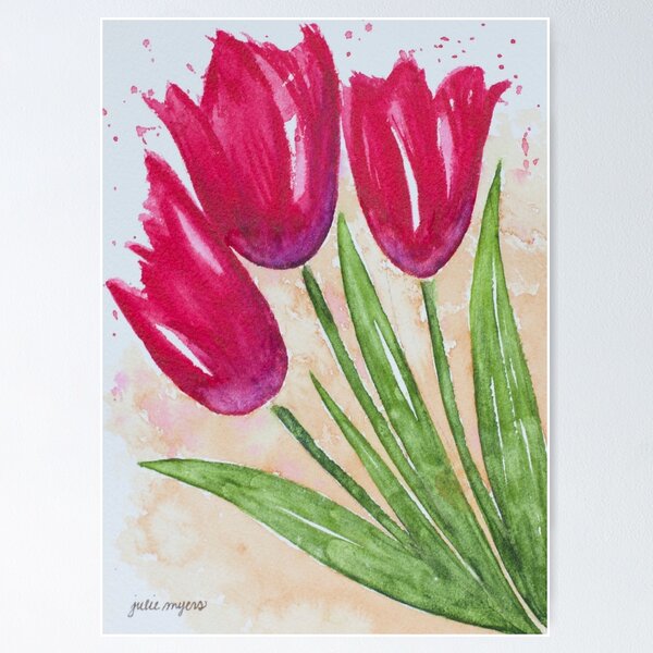 Item preview, Casual Tulips designed and sold by Julie Myers.