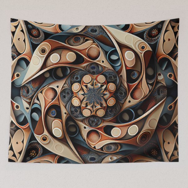 Item preview, Complex Pattern Digital Painting designed and sold by CodeAndColors.