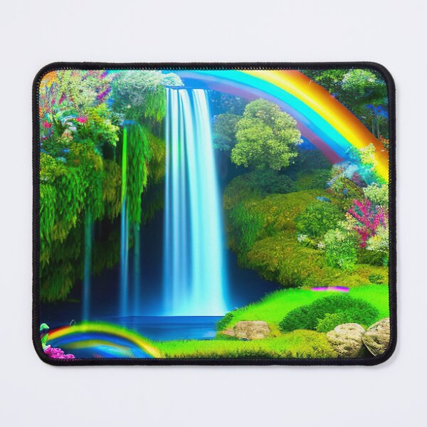 Item preview, Rainbow at the waterfall designed and sold by Kluckies.