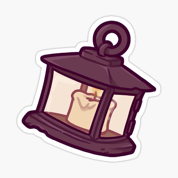 Item preview, Lantern with Lit Candle designed and sold by Penzilla.