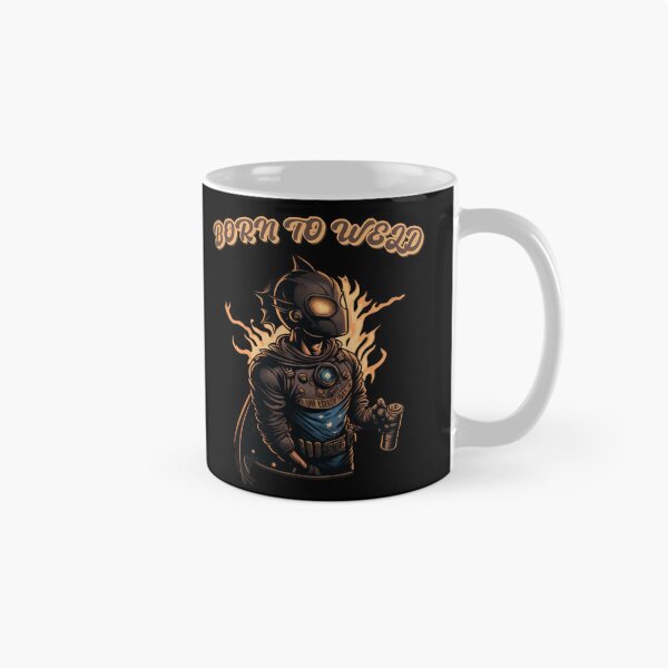 Item preview, Born to Weld Cartoon Welder Gift designed and sold by Cr4ftyCreations.