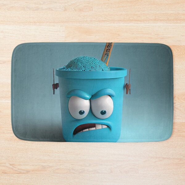 Item preview, The Smug Pail and Stick Digital Painting designed and sold by CodeAndColors.