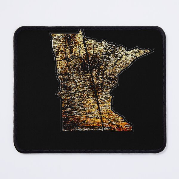 Item preview, Minnesota Wood Grain Map designed and sold by royalblewitup.