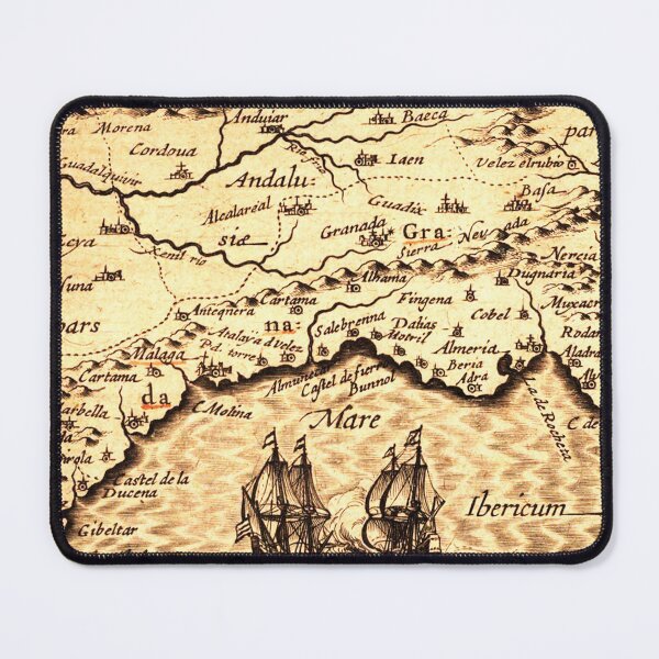 Item preview, Spain vintage, Andalous ancient Map Poster designed and sold by UMI BLOOM.
