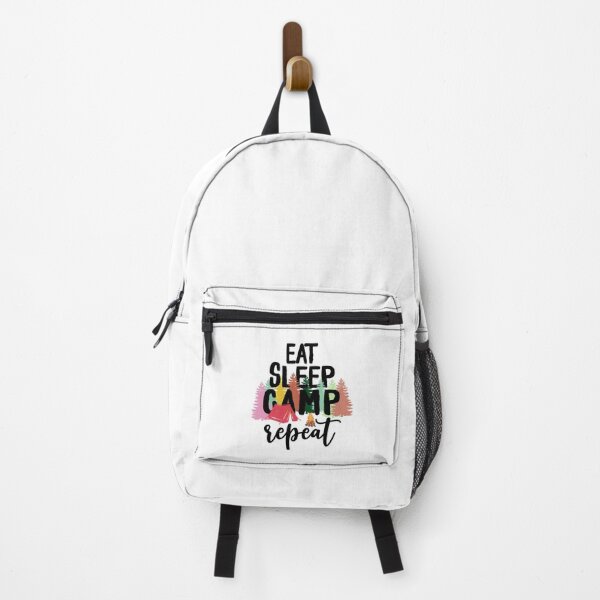 Item preview, Camping lover eat sleep camp repeat, funny camping, wild oudoor adventure. designed and sold by wildTrack---.