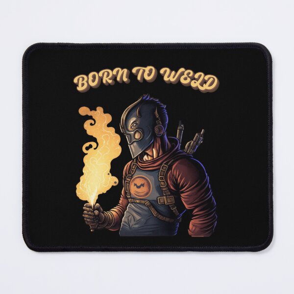 Item preview, Born to Weld Cartoon Welder Gift designed and sold by Cr4ftyCreations.