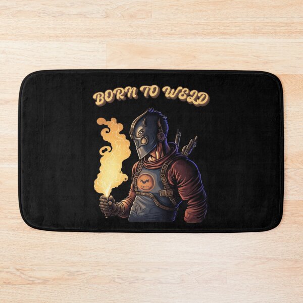 Item preview, Born to Weld Cartoon Welder Gift designed and sold by Cr4ftyCreations.