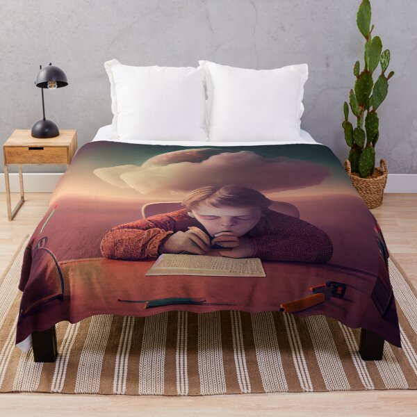 Item preview, Dreaming at the Desk Digital Painting designed and sold by CodeAndColors.
