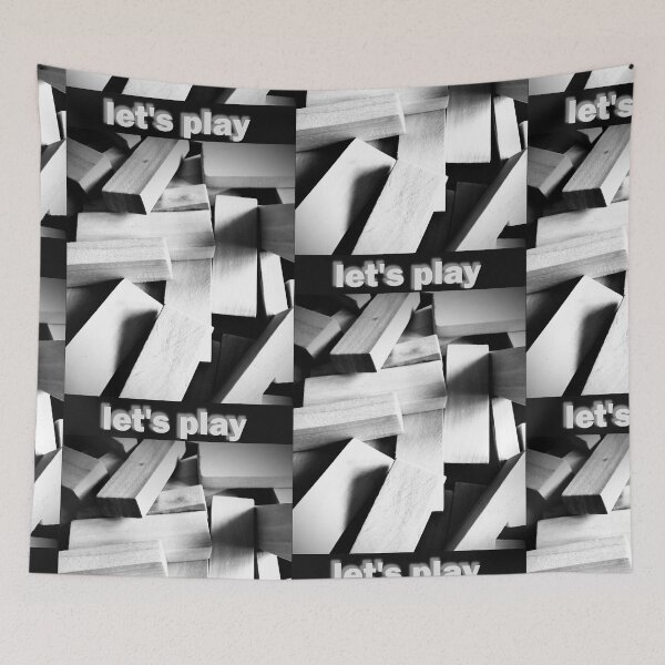 Item preview, abstract art - let's play designed and sold by AUEROCHSE.