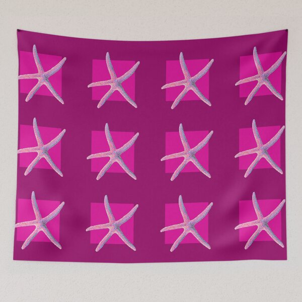 Item preview, Starfish in magenta designed and sold by LisaLeQuelenec.