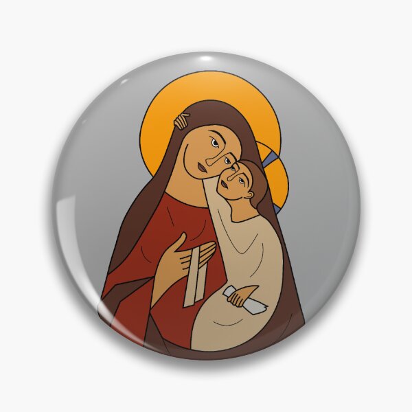 Aperçu de l'œuvre marie et jésus copte créée et vendue par mariamstuff.