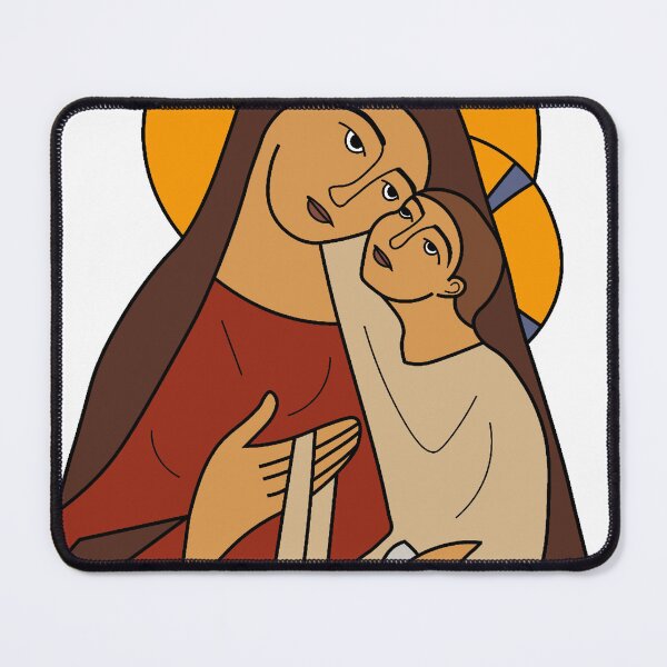 Item preview, mary and jesus coptic designed and sold by mariamstuff.