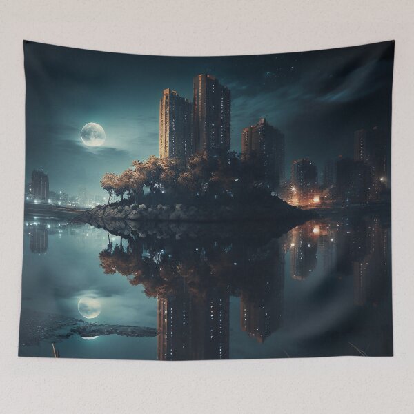 Item preview, City by the water designed and sold by RavnWorX.