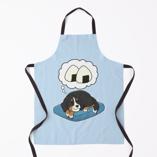 Artikelvorschau, Bernese Mountain Dog dreaming about Rice Balls entworfen und verkauft von DoggieDelights.