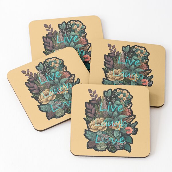 Item preview, Floral Live, Laugh, Love designed and sold by Briggsys.