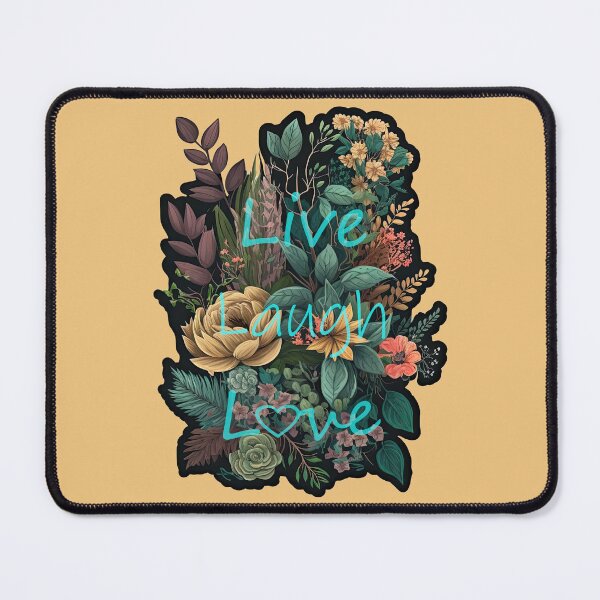 Item preview, Floral Live, Laugh, Love designed and sold by Briggsys.