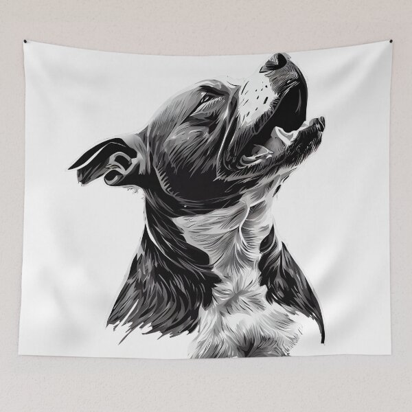 Item preview, Oh Boy My Dogs Are Barking Pit Bull designed and sold by PosterManiaRo.