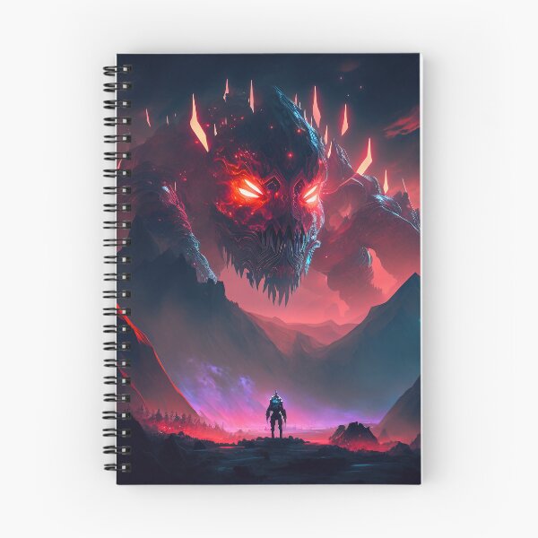 Item preview, Cyber Monster in the Red Mountain Night designed and sold by Goofy-designer.