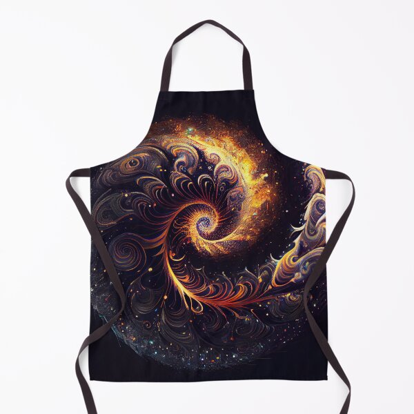 Aperçu de l'œuvre Dazzling Enigma Swirl Digital Painting créée et vendue par CodeAndColors.