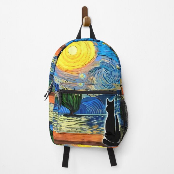 Item preview, Cat Watching Sunset Scene designed and sold by roleshop.