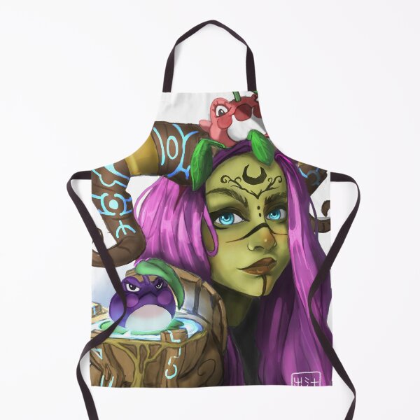Item preview, Frog Female Druid designed and sold by dashiarts.