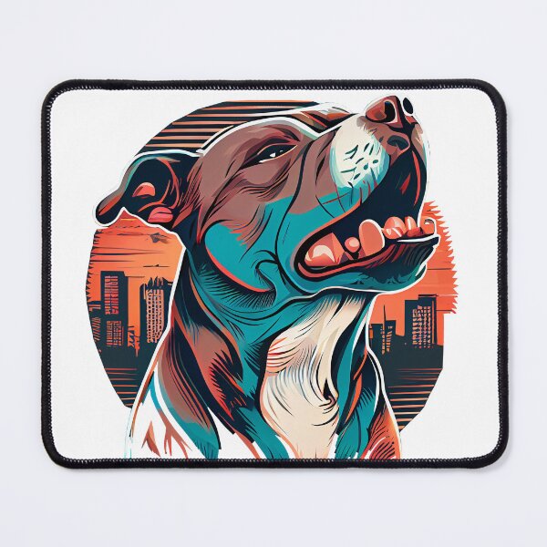 Item preview, Oh Boy My Dogs Are Barking American Pit Bull designed and sold by PosterManiaRo.