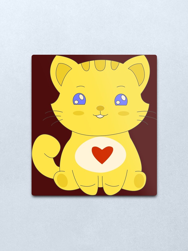 Lámina metálica «Lindo gato, gatito, anime, gatito, mascota, dibujos animados, anime, animales, arte, acuarela, pintura, femenino, abstracto, día de San Valentín,» de getlyart | Redbubble Lámina metálica «Lindo gato, gatito, anime, gatito, mascota, dibujos animados, anime, animales, arte, acuarela, pintura, femenino, abstracto, día de San Valentín,» de getlyart | Redbubble
