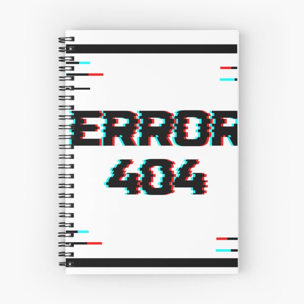 Item preview, Error 404 Glitch effect Classic Design By Mehroz designed and sold by FunPurchase.