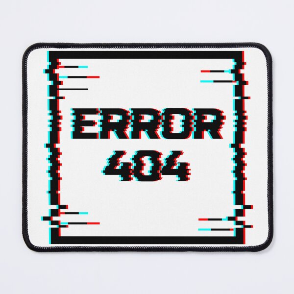 Item preview, Error 404 Glitch effect Classic Design By Mehroz designed and sold by FunPurchase.