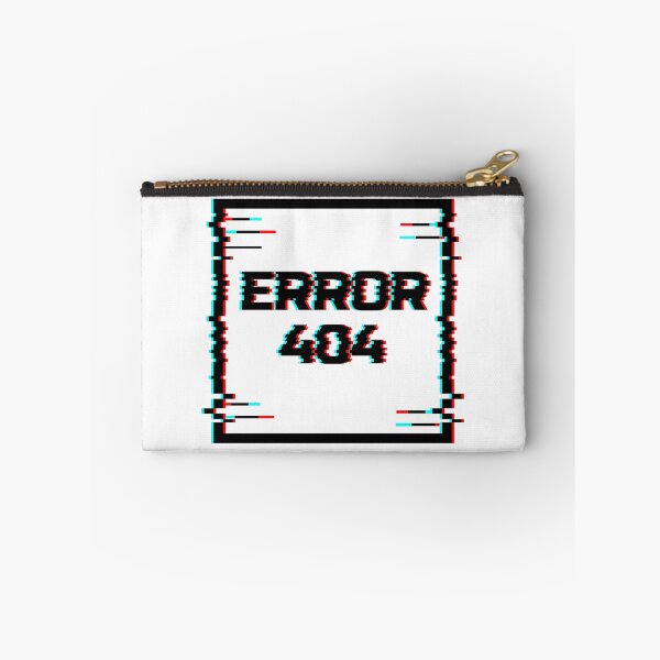 Item preview, Error 404 Glitch effect Classic Design By Mehroz designed and sold by FunPurchase.