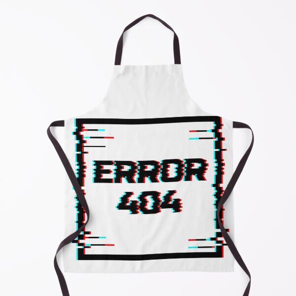 Item preview, Error 404 Glitch effect Classic Design By Mehroz designed and sold by FunPurchase.