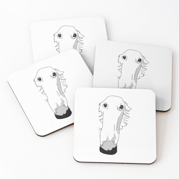 Item preview, Borzoi line drawing  designed and sold by Peachy-Draws.