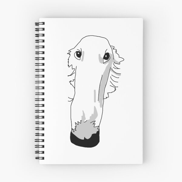 Item preview, Borzoi line drawing  designed and sold by Peachy-Draws.