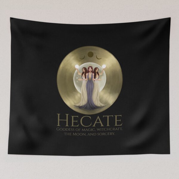 Item preview, Hecate - Goddess Of Magic, Witchcraft, The Moon, And Sorcery - Ancient Greek Mythology designed and sold by Styrman.