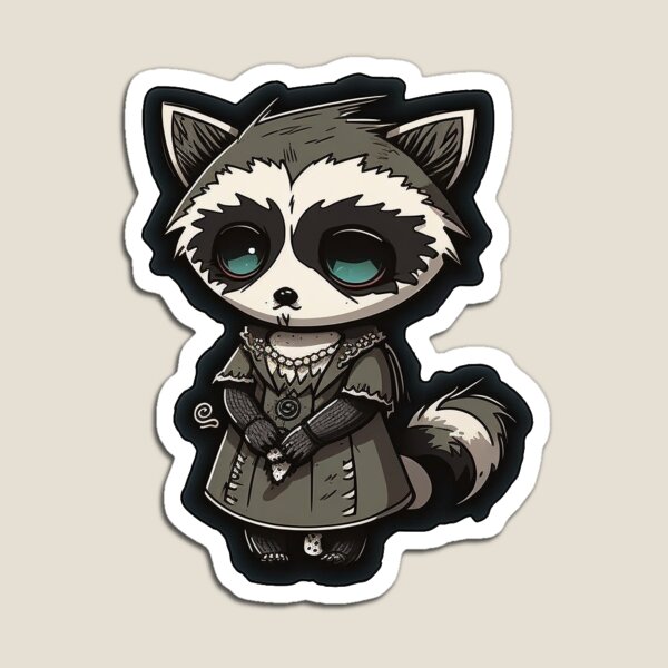 Raccoon Stickers - 2019 by khijenn on DeviantArt
