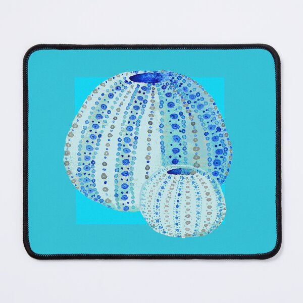Item preview, Urchins in turquoise designed and sold by LisaLeQuelenec.