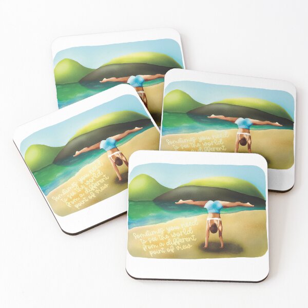Item preview, Upside down at the beach designed and sold by IvonaXrArt.