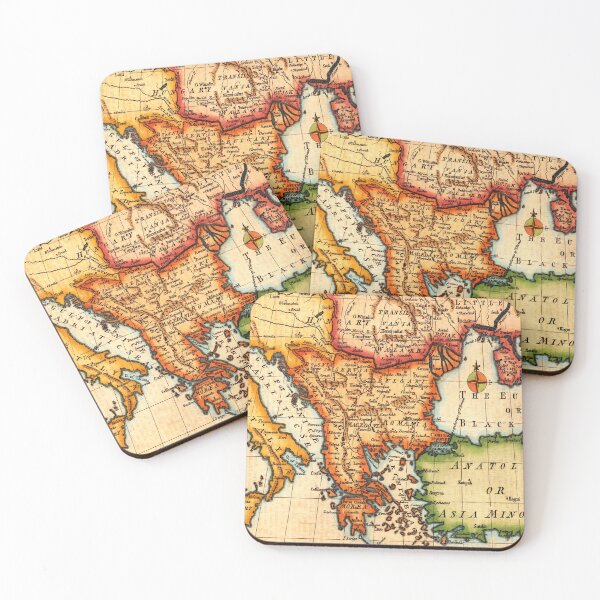 Item preview, Italy Map Poster, Vintage Vatican map designed and sold by UMI BLOOM.