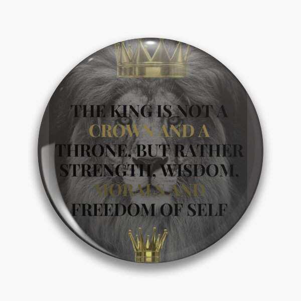 Item preview, The king is not a crown and a throne designed and sold by DaDi Mira.