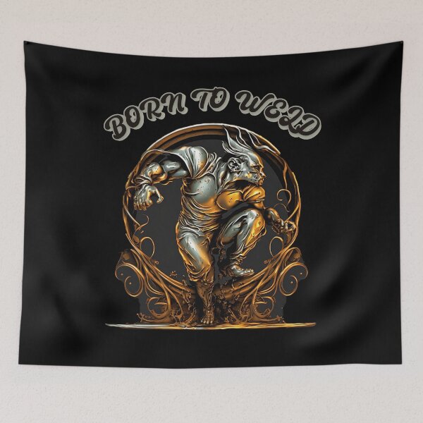 Item preview, Born to Weld Metal Sculpture Gift designed and sold by Cr4ftyCreations.