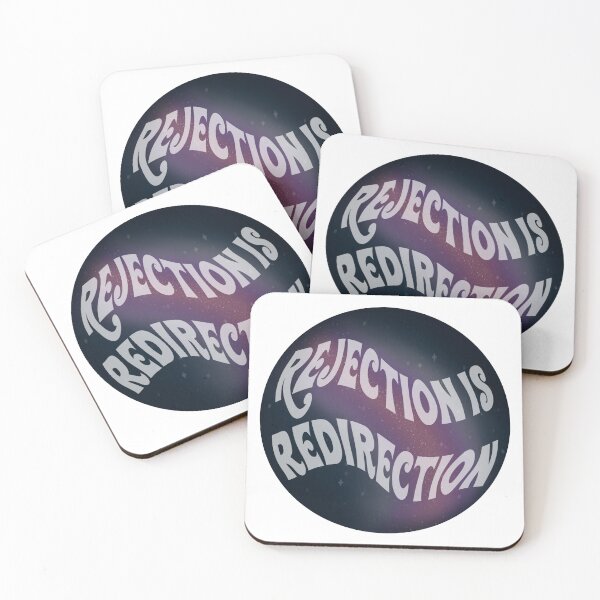 Item preview, Rejection Is Redirection Quote Galaxy Theme designed and sold by TheMoreYouMuse.